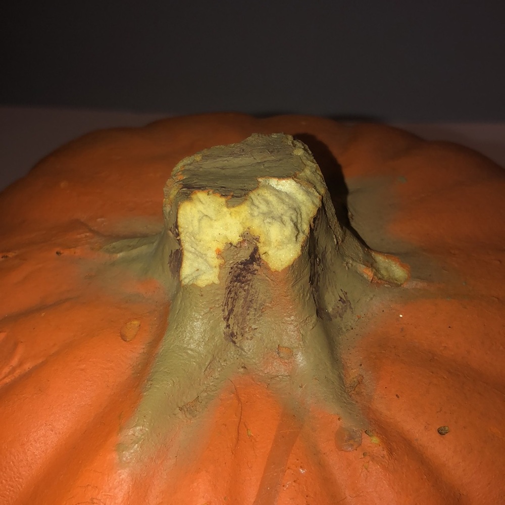 VTG Halloween Decor Gemmy Industries Foam Pumpkin Jack O Lantern Lighted - Picture 5 of 5